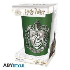 HARRY POTTER - Slytherin Glas 400ml