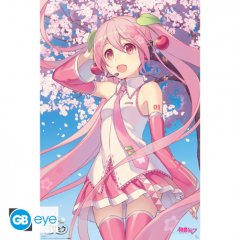 ABYstyle HATSUNE MIKU - Poster Maxi 91.5x61 FSC MIX - Cherry Blossom