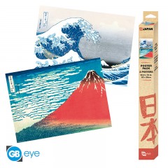 HOKUSAI Posters Chibi Set - 52x38cm