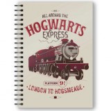 SDTOYS Harry Potter All Aboard The Hogwarts Express A5 3D Notebook