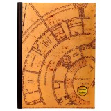 SDTOYS Harry Potter Marauders Map notebook with light