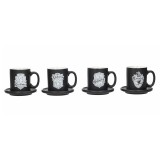 SDTOYS Harry Potter emblems mini espresso Tasses set