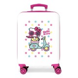 Joumma Bags Hello Kitty Girl Gang ABS Rollkoffer/Koffer 55cm