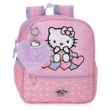 Joumma Bags Hello Kitty Hearts and Dots adaptable Rucksack 25cm