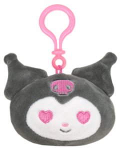 Play by Play Hello Kitty Kuromi Pl�sch Anh�nger (10cm)