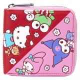 Loungefly Hello Kitty and Friends Brieftasche