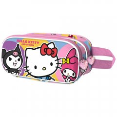 Karactermania Hello Kitty and Friends happy double 3D pencil Case