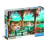 Clementoni High Quality Balcony view of Lake Como puzzle 1000pcs