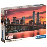 Clementoni High Quality East River At Dusk puzzle 1500pcs