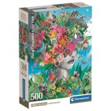Clementoni High Quality Head in the Jungle puzzle 500pcs