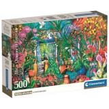 Clementoni High Quality The Greenhouse Caretakers puzzle 500pcs
