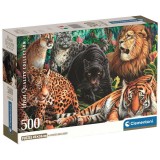 Clementoni High Quality Wild Cats puzzle 500pcs