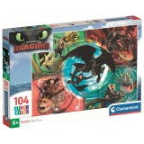 Clementoni How to Train Your Dragon puzzle 104pcs