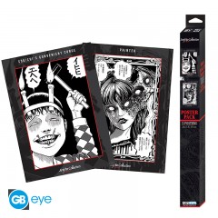 JUNJI ITO - Set 2 Chibi Poster
