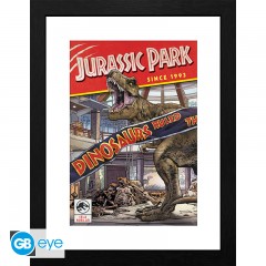 JURASSIC PARK - Framed Print Comics
