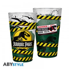 Jurassic Park Glas - 400ml - Eye-Catcher