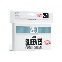 Gamegenic 64480 Just Sleeves - Value Pack Clear (250 Sl