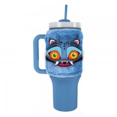 Pyramid Entertainment KPop Demon Hunters Derpy Thermo Tasse mit Pl�schbezug