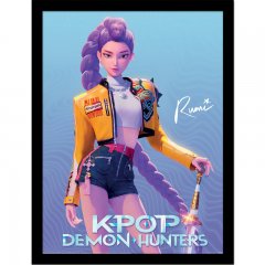 Pyramid Entertainment KPop Demon Hunters Rumi gerahmtes Poster