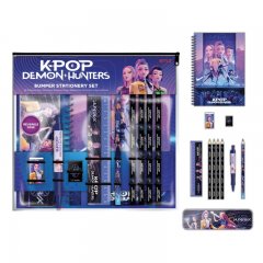 KPop Demon Hunters Schreibset + A5 Notizbuch