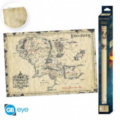 LORD OF THE RINGS Poster - Mittelerde