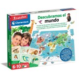 Clementoni Lets discover the world puzzle 124pcs