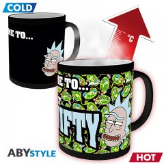 RICK AND MORTY - Tasse heatchange - 320ml - Get Schwifty - box