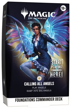 Wizards of the coast 142706-W-EN MTG - Grundstein-Commander Deck - Calling All Angels - EN