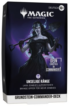 Wizards of the coast 142707-S MTG - Grundstein-Commander Deck - Unselige R�nge - DE