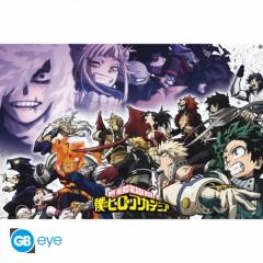 My Hero Academia Poster - Heroes vs Villains