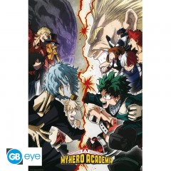 MY HERO ACADEMIA Poster: Helden vs. Schurken