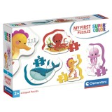 Clementoni Marine Life puzzle 2-3-4-5pcs