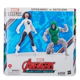 Hasbro Marvel Avengers Beyond Earths Mightiest Captain Marvel vs Doctor Doom Figur 15cm