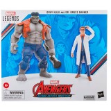 Hasbro Marvel Avengers Beyond Earths Mightiest Gray Hulk & Dr. Bruce Banner Figurs 15cm