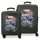 Joumma Bags Marvel Avengers Heroes ABS pack 2 Rollkoffer/Koffers