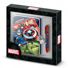 Karactermania Marvel Avengers Tagebuch und Farbstift