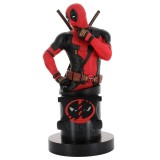Marvel Deadpool 3 figure clamping bracket Cable guy 21cm