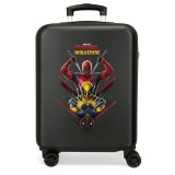 Joumma Bags Marvel Deadpool and Wolverine ABS Rollkoffer/Koffer 55cm