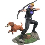 Diamond Select Toys Marvel Gallery Comic Hawkeye + Dog Diorama statue 23cm