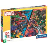 Clementoni Marvel Heroes vs Villains puzzle 104pcs