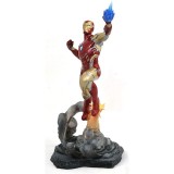 Diamond Select Toys Marvel Movie Gallery Avengers Endgame Iron Man MK85 Diorama Figur 23cm