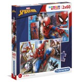 Clementoni Marvel Spiderman puzzle 2x60pcs