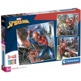 Clementoni Marvel Spiderman puzzle 3x48pcs