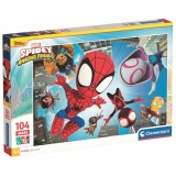 Clementoni Marvel Spidey and His Amazing Friends maxi puzzle 104pcs