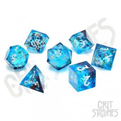 Mermaids Maelstrom Liquid Core RPG Dice Set