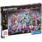 Clementoni Monster High super puzzle 104pcs