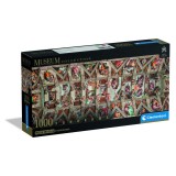 Clementoni Museum Michelangelo The Sistine Chapel Ceiling Panorama puzzle 1000pcs