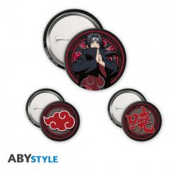 ABYstyle NARUTO SHIPPUDEN - Badge Pack - Itachi & Akatsuki