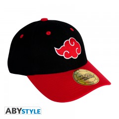 Naruto Akatsuki Cap: Schwarz & Rot