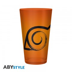 Naruto Glas 400ml - Konoha & Seal Design